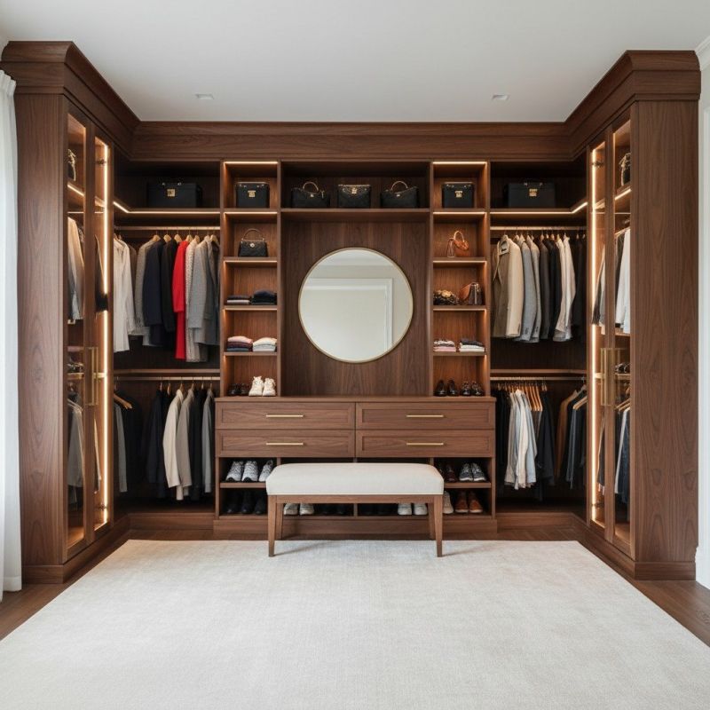 Closet Installation detail