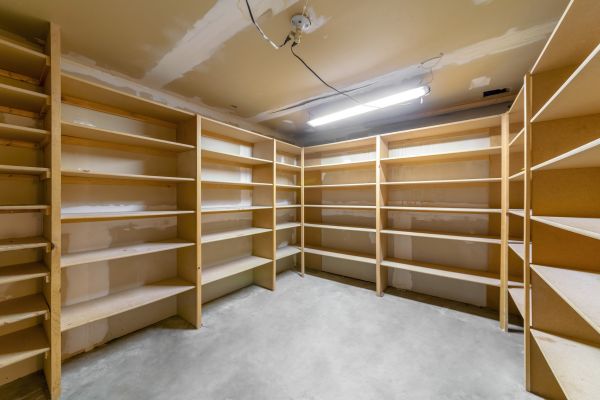 Basement Storage Installation in Allen