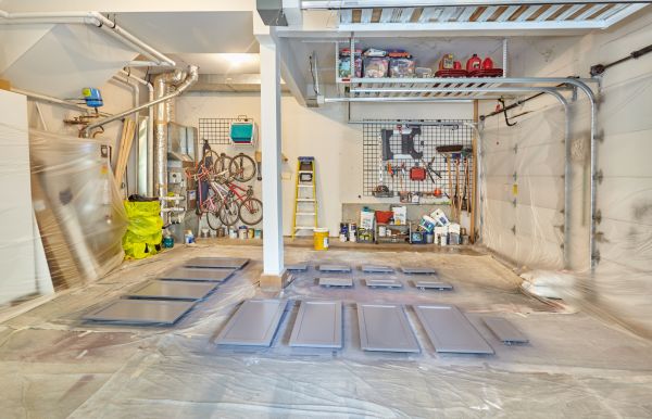 Garage Ceiling Rack Install